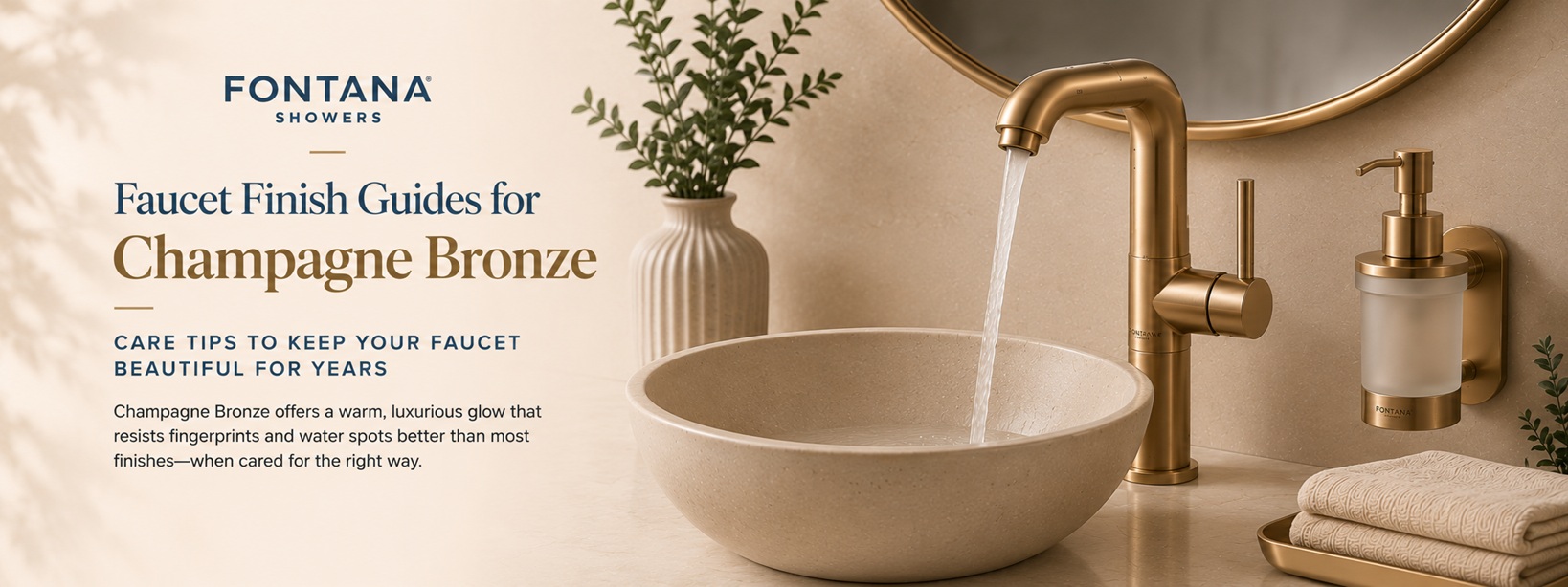 Champagne Bronze Faucet Finish Guide